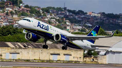 AZUL AIRLINE A320neo PR YRY Climbing From RWY18 SBRF Recif Flickr