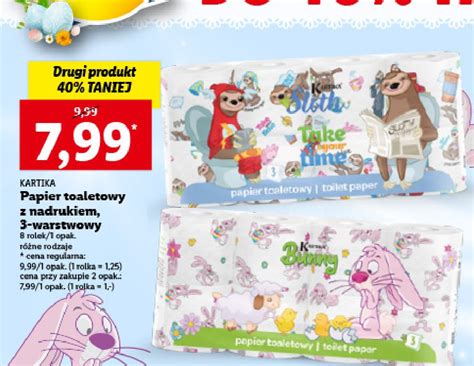 Papier Toaletowy Bunny Deco Kartika Cena Promocje Opinie Sklep