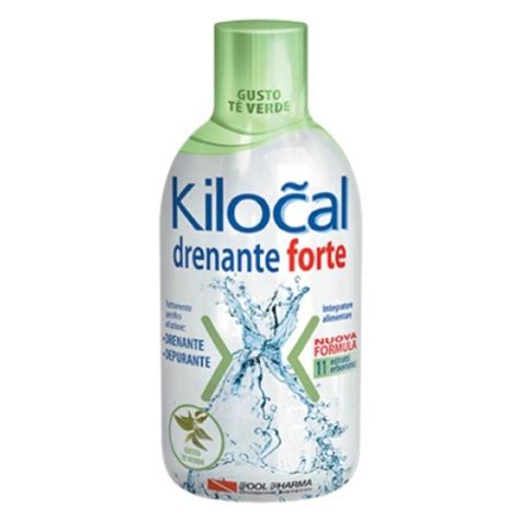 Kilocal drenante forte gusto tè verde 500 ml Pool Pharma Srl Openfarma