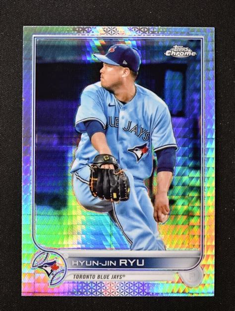 Topps Chrome Sonic Base Prism Refractor Hyun Jin Ryu