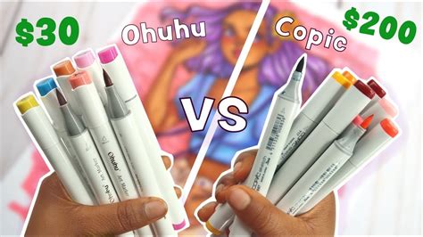 Ohuhu Brush Markers Full Set Extensive Review Of Ohuhu Markers