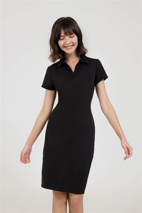Fayth • Aelic Collared Bodycon Dress