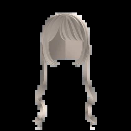 Cute Long Curled Pigtails Light Blonde Roblox Item Rolimon S