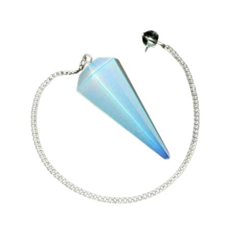 Natural Opalite Gemstone Dowsing Cone Pendulum At Best Price In Jaipur