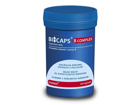 FORMEDS BICAPS WITAMINA B COMPLEX KOMPLEX 120 KAPSUŁEK 14447992388