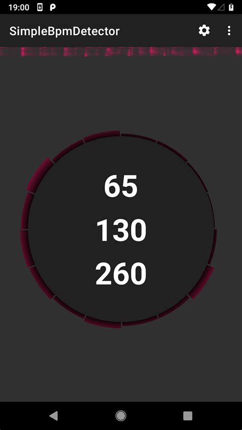 Android Simple Bpm Detector