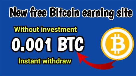 Earn Free Bitcoin Without Investment Earn Free Btc Online