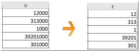 How To Remove Trailing Zeros From Number In Excel