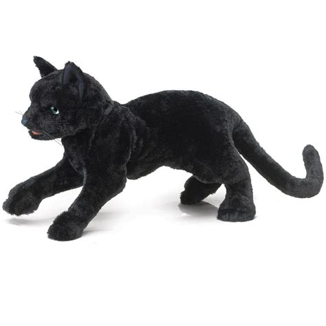 Black Cat Hand Puppet Folkmanis