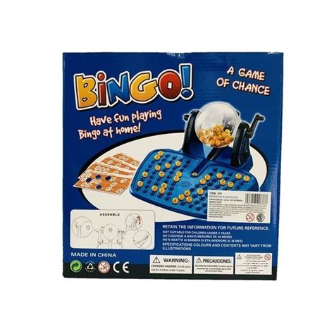 Juego De Mesa Bingo Con Bolillero 31x28x12cm Bingo ElTioVende