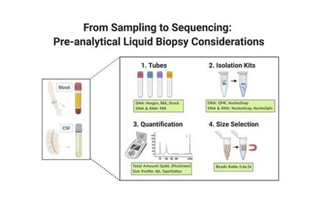 Cancers Free Full Text From Sampling To Sequencing A Liquid Biopsy