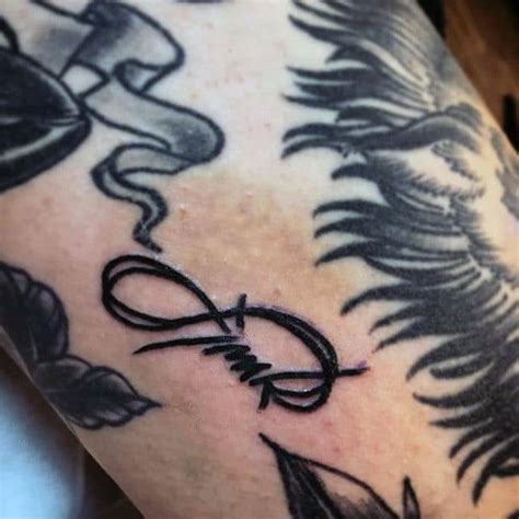 60 Barbed Wire Tattoo Designs For Men Cut Into Ideas