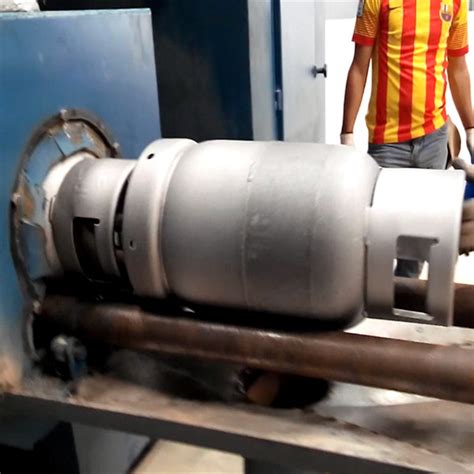 Shot Blasting Machine For Lpg Cylinder Production Longterm Machinery