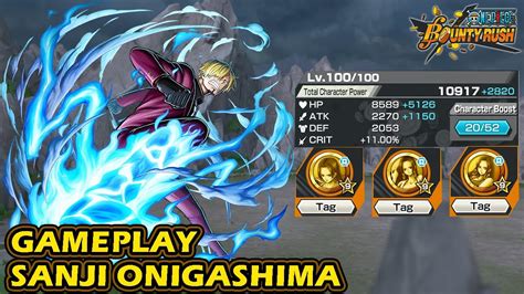 Gameplay Sanji Onigashima Medal Trio Boa One Piece Bounty Rush