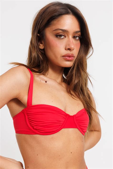 RED טופ לונה Bikini top