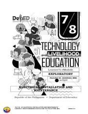 Tle Eim Q Week Pdf Tle Ia Electrical Installation And