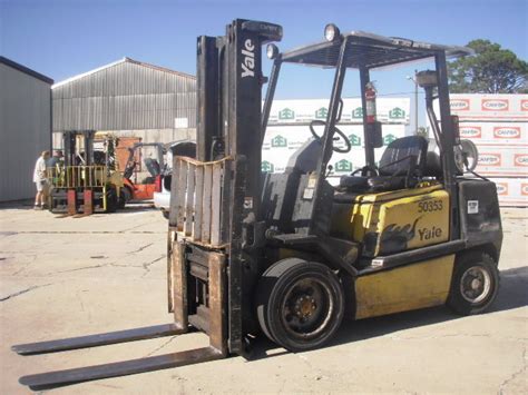 Yale GLP060 Forklifts Pneumatic Tire Transport Quote To Miami FL