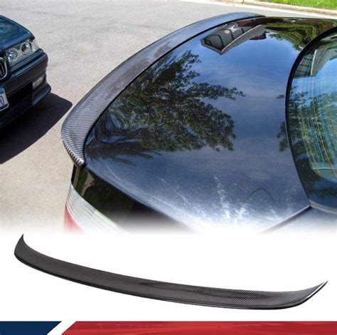 Carbon Fiber Rear Trunk Lip Spoiler For Bmw E60 528i 535i 550i M5 Sedan