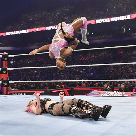 Bianca Belair Vs Alexa Bliss Raw Womens Title Royal Rumble