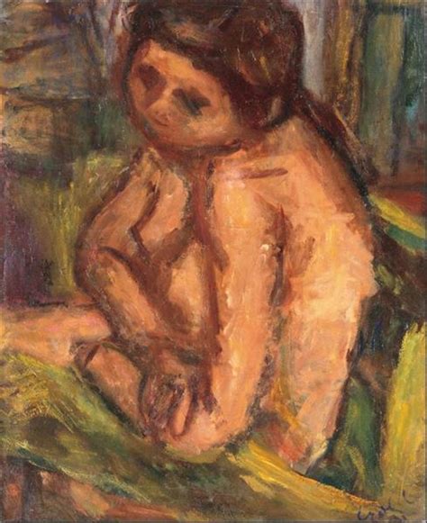 Czobel B La Half Nude Bela Czobel Wikiart Org