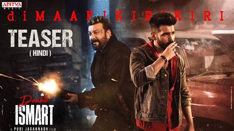 Double ISMART Teaser (Hindi) | Ram Pothineni | Sanjay Dutt | Puri ...