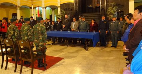 Brigada De Asambleístas De Cochabamba Cochabamba Condecora A Los