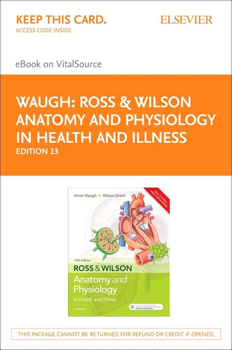 Ross And Wilson Anatomy And Physiology In Health And Illness Elsevier Ebook On Vitalsource