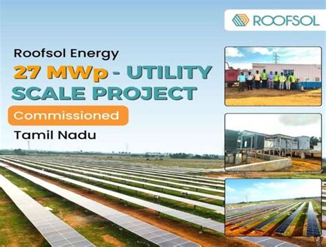 Roofsol Energy Announces Commissioning Of 27 2 MWp Utility Scale Solar