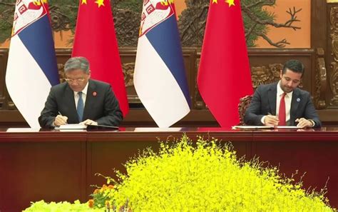 Serbia China Sign Free Trade Agreement