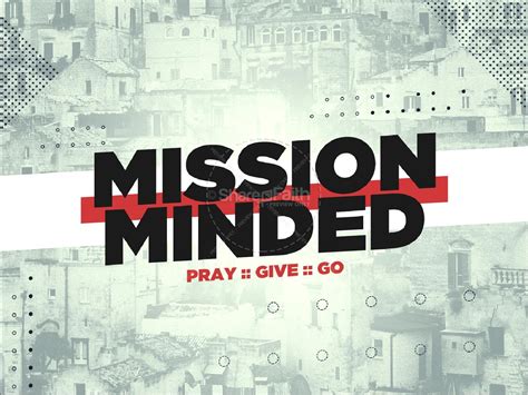 Mission Minded Church Powerpoint | Clover Media