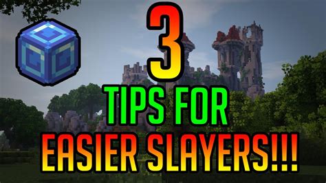 3 Important Tips For Slayers Hypixel Skyblock Guide Youtube