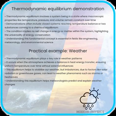 Thermodynamic Equilibrium Demo Insightful Practical And Educational