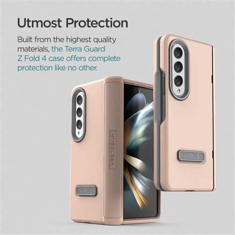 Vrs Terra Guard Modern Galaxy Z Fold Pink Sand Vgadz