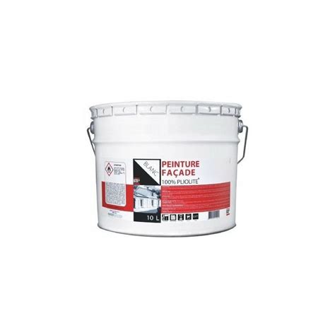 Peinture Façade pliolite 10 litres blanc BATIR blanc 121035