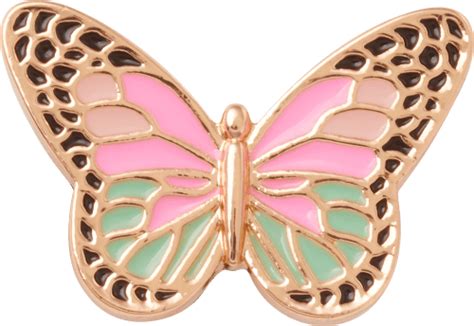 Elevated Colorful Butterfly Jibbitz™ Charms Crocs