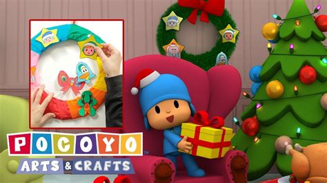 🎅pocoyo Em PortuguÊs Do Brasil📏 Arts And Crafts Natal Guirlanda De Natal Desenhos Animados