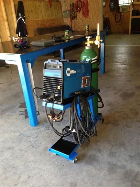 Tig Welding Cart By Bigchevy17 Homemade Welding Cart Intended To