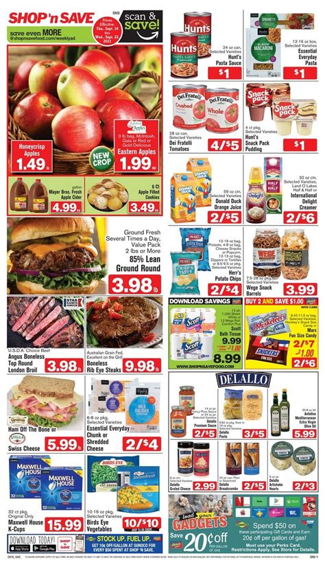 SHOP 'n SAVE Weekly Ad Sep 16 – Sep 22, 2021