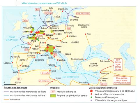Le Commerce Au Moyen Age Eme