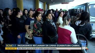 Bom Dia Paran Equipe Do Bom Dia Paran Mostra Situa O De Linha Que