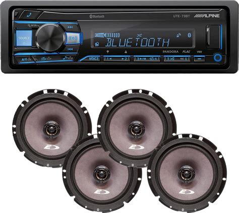 Amazon Alpine Ute Bt Bluetooth Car Stereo With Sxe S W