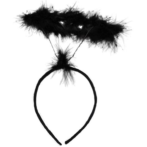 Black Feather Dark Angel Halo Headband Halloween Costume Ebay