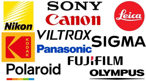 Camera company logos: The world’s largest camera companies and their ...