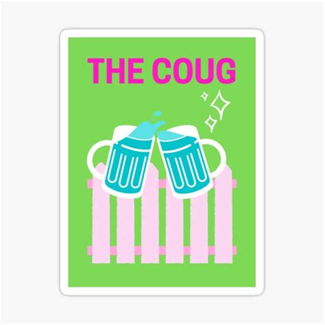 coug print sticker  sale  ejpstees redbubble