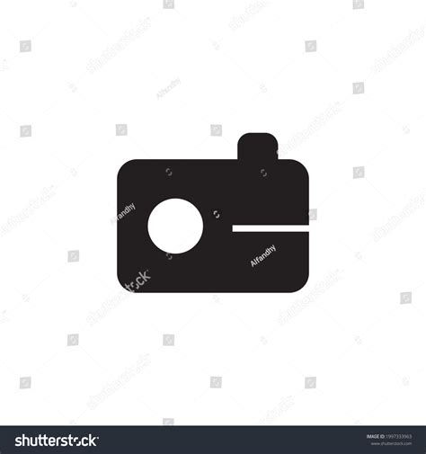 Camera Icon Black White Camera Vector Stock Vector (Royalty Free ...