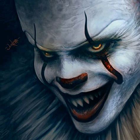 Download A Brilliant Portrait of Pennywise, the Iconic Villain Wallpaper | Wallpapers.com