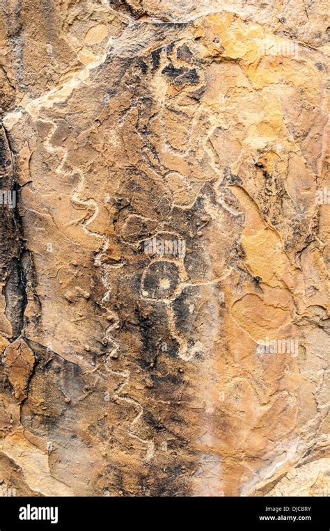Indian Rock Art Near The Purgatoire River Picketwire Canyonlands