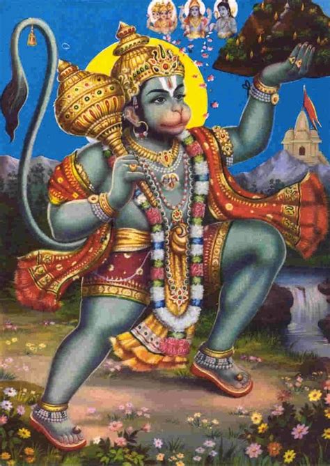 Bhagwan Anjaneya Swamy Ram Bhakt Hanuman Blessing Lord Hanuman