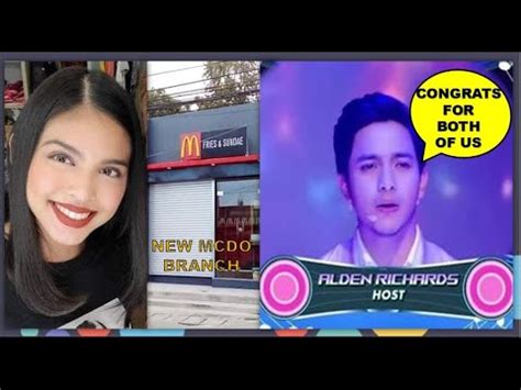 MAINE MAY BAGO NA NAMAN MCDO SA BULACAN ALDEN HUHUSGAHAN ANG PAGHOHOST