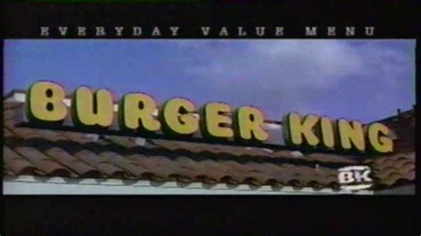 Burger King Commercial I Love This Place 2 Cheeseburgers And 2 Fries For 199 Youtube